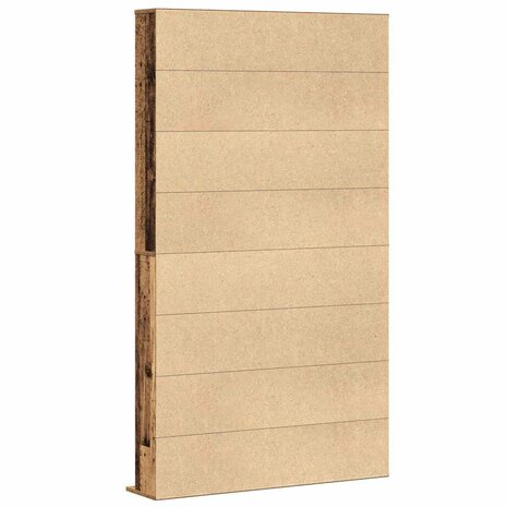 Cd-kast met plank Oud hout 101 x 23 x 177.5 cm Bewerkt hout 5