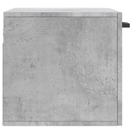 Wandkast 60x36,5x35 cm bewerkt hout betongrijs 7