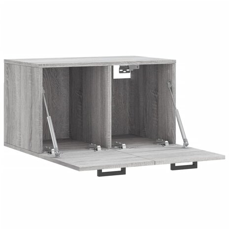 Wandkast 60x36,5x35 cm bewerkt hout grijs sonoma eikenkleurig 6