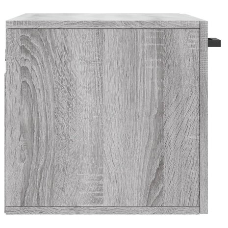 Wandkast 60x36,5x35 cm bewerkt hout grijs sonoma eikenkleurig 7