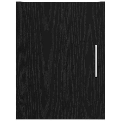 Wandkast Zwart eiken 30 x 42.5 x 40 cm Bewerkt hout 5