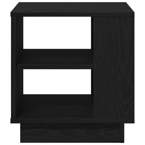 Salontafel Zwart eiken 40 x 40 x 43 cm Bewerkt hout 6