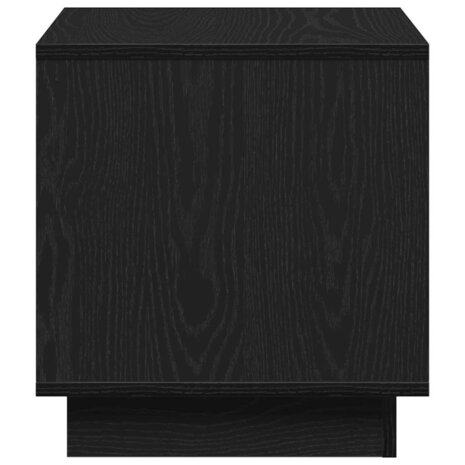 Salontafel Zwart eiken 40 x 40 x 43 cm Bewerkt hout 7