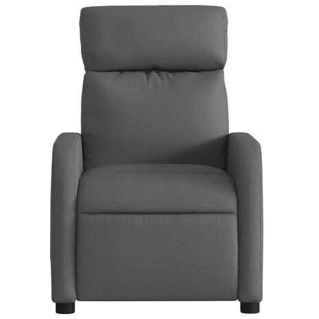 Massagestoel Donkergrijze Stof 7