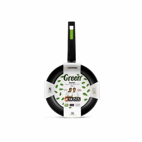 Pan Monix GREEN      18CM Zwart Groen Metaal Aluminium Bakeliet Ø 18 cm 3