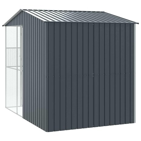 Vogelkooi Antraciet 215 x 310 x 247 cm Gegalvaniseerd staal 5