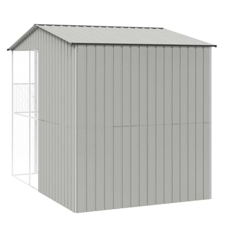 Vogelkooi Grijs 215 x 310 x 247 cm Gegalvaniseerd staal 7