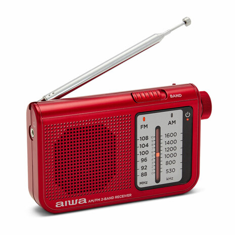 Transistorradio Aiwa AM/FM Rood 4