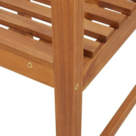 Tuinstoel Bruin 50 x 50 x 91cm Massief acaciahout 8