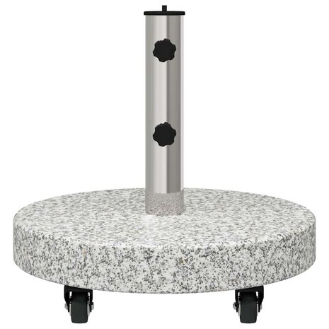 Parasolvoet Grijs 45 x 45 x 45 cm Graniet 5