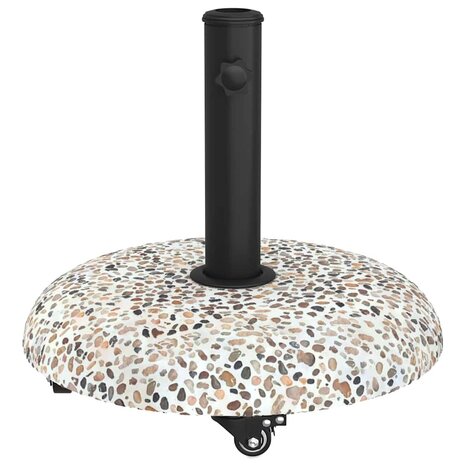 Parasolvoet Multikleur en Zwart 45 x 45 x 40 cm Beton en Metaal 5