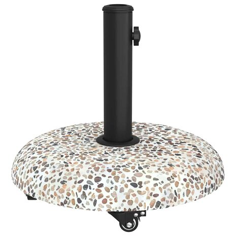 Parasolvoet Multikleur en Zwart 45 x 45 x 40 cm Beton en Metaal 6