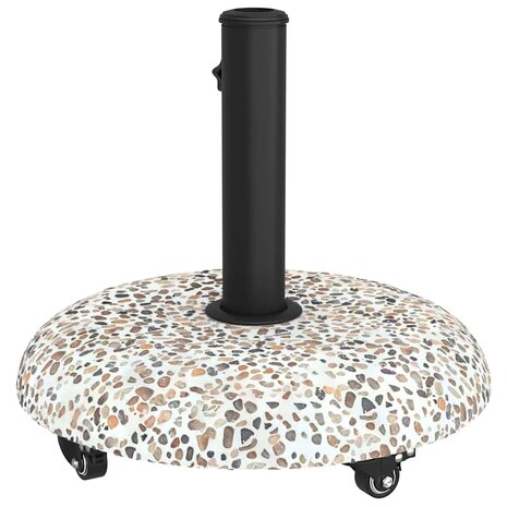 Parasolvoet Multikleur en Zwart 45 x 45 x 40 cm Beton en Metaal 7