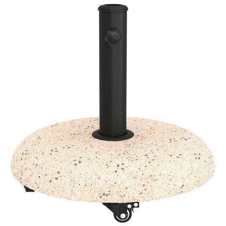 Parasolvoet Geel en Zwart 45 x 45 x 40 cm Beton en Metaal 5
