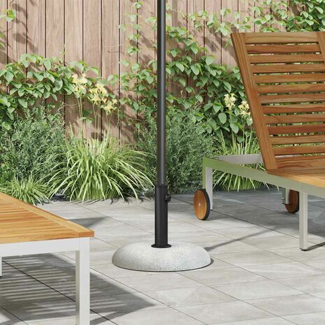 Parasolvoet Lichtgrijs Grijs 45 x 45 x 40 cm Beton en Metaal 1