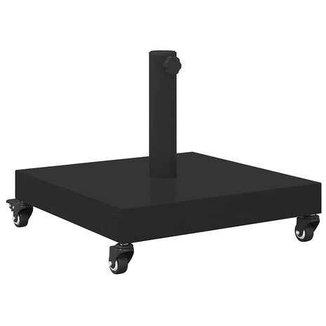 Buiten Parasolvoet Zwart 45 x 45 x 31.5 cm Staal, Beton 2