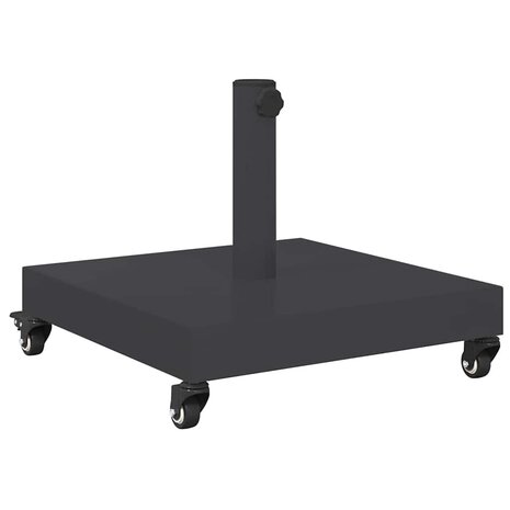 Buiten Parasolvoet Donkergrijs 45 x 45 x 31.5 cm Staal, Beton 2