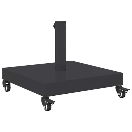 Buiten Parasolvoet Donkergrijs 45 x 45 x 31.5 cm Staal, Beton 7