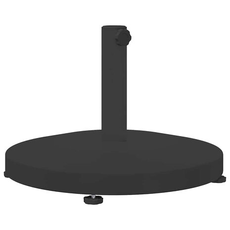 Buiten Parasolvoet Zwart 48 x 48 x 32 cm Staal, Beton 2