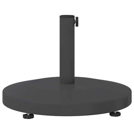 Buiten Parasolvoet Donkergrijs 48 x 48 x 32 cm Staal, Beton 5