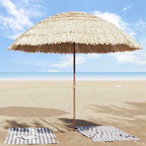 Strandparasol Bruin Ø 265 x 267 cm Staal 3