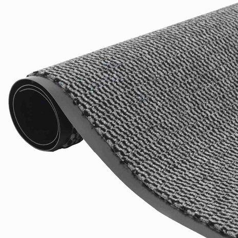 Deurmat 60x150 cm antracietkleurig 4