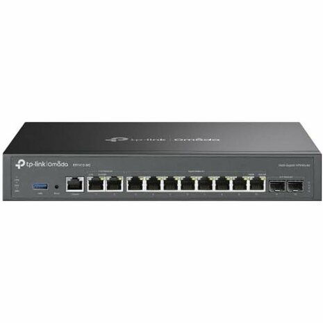 Router TP-Link ER7412-M2 Zwart USB RJ45 Ethernet LAN USB x 1 6
