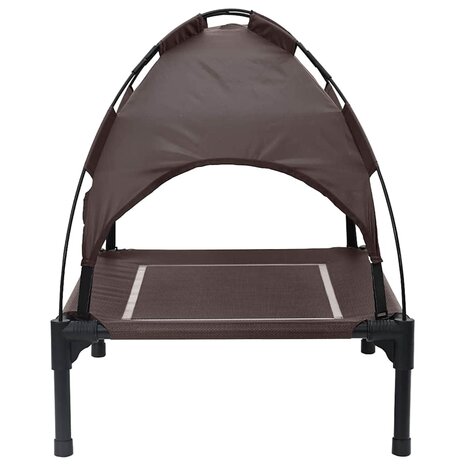 Hondenbed Bruin s Staal 5