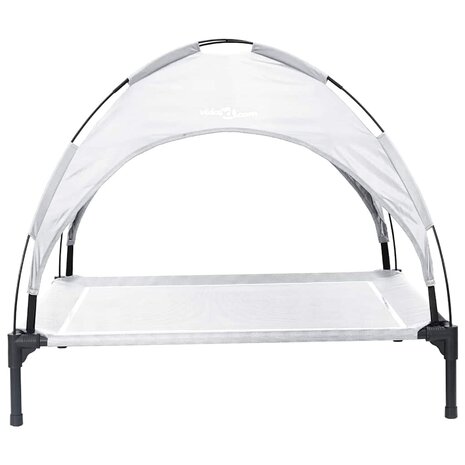 Hondenbed Zilvergrijs l Staal 4
