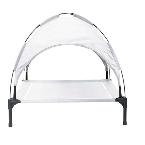 Hondenbed Zilvergrijs l Staal 5