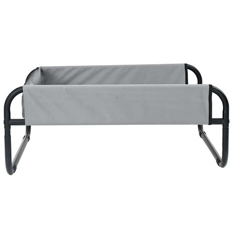 Hondenbed Lichtgrijs m Oxford Stof en Staal 5