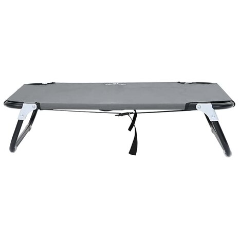 Hondenbed Lichtgrijs m Oxford Stof en Staal 4
