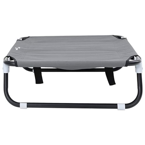 Hondenbed Lichtgrijs m Oxford Stof en Staal 5