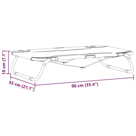 Hondenbed Lichtgrijs 90 x 55 x 18 cm Oxford Stof en Staal 9