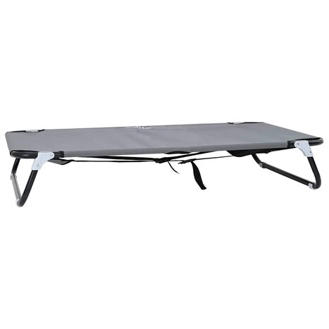 Hondenbed Lichtgrijs 105 x 65 x 18 cm Oxford Stof en Staal 2