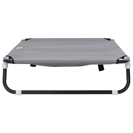 Hondenbed Lichtgrijs 105 x 65 x 18 cm Oxford Stof en Staal 5
