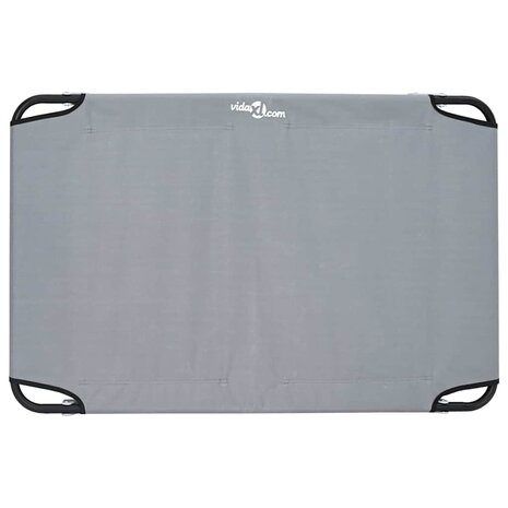 Hondenbed Lichtgrijs 105 x 65 x 18 cm Oxford Stof en Staal 6