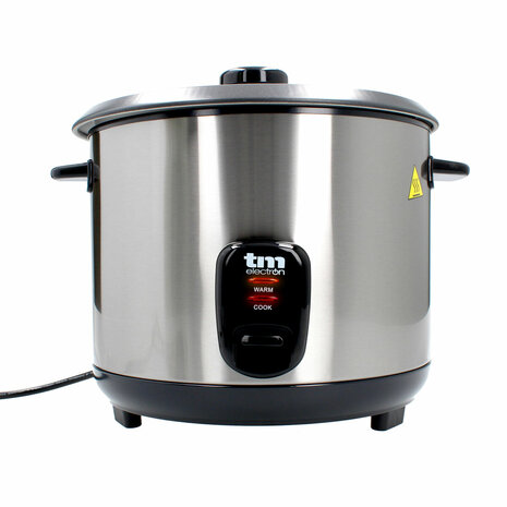 Rijstkoker TM Electron Staal Glas Roestvrij staal 900 W 2,2 L 2