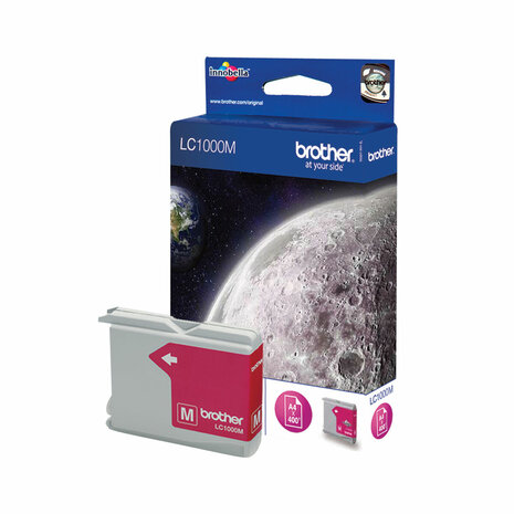 Originele inktcartridge Brother LC1000M Magenta 1