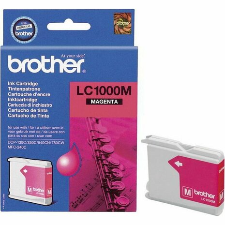 Originele inktcartridge Brother LC1000M Magenta 2