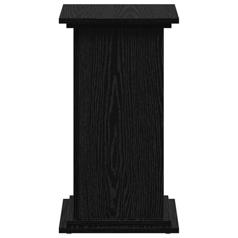 Plantenstandaard Zwart eiken 33 x 33 x 60 cm Bewerkt hout 6