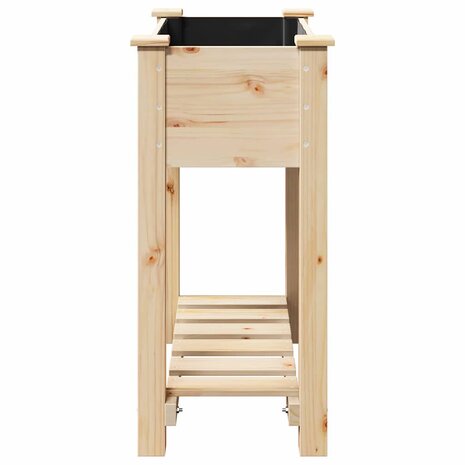 Tuin Bloempot Beige 71 x 37 x 76.5 cm Massief vurenhout 6