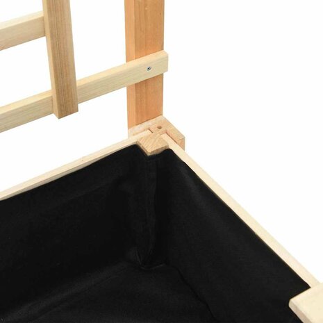 Tuin Bloempot Beige 71 x 38 x 152 cm Massief vurenhout 8