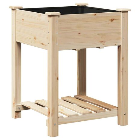 Tuin Bloempot Beige 60.5 x 60 x 76.5 cm Massief vurenhout 7