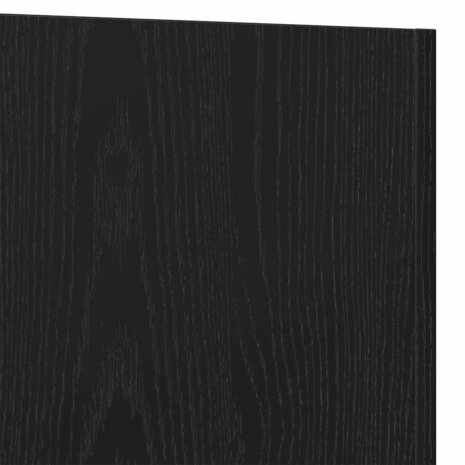 Bloempot Box Zwart eiken 40 x 40 x 40 cm Bewerkt hout 8