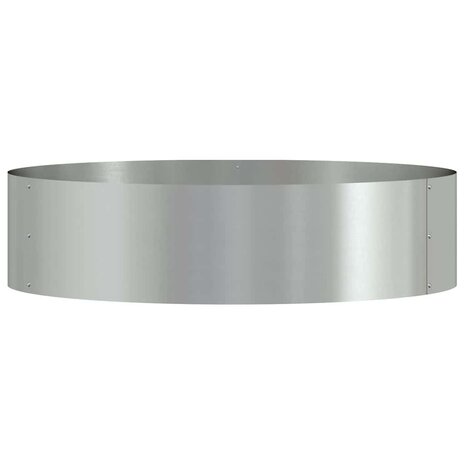Tuin Bloempot Zilver 80 x 80 x 20 cm Gegalvaniseerd staal 5