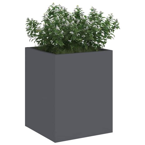 Tuin Bloempot Antraciet Koudgewalst staal 3
