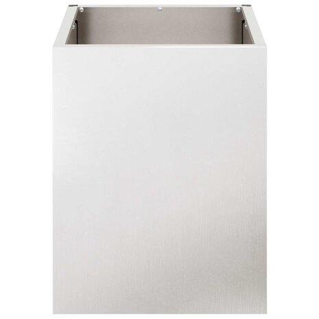 Tuin Bloempot Zilver Roestvrij staal 5