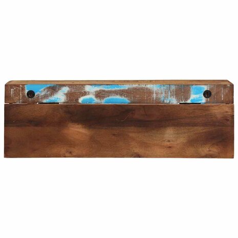 Kapstok met plank Bruin 73 x 19 x 23 cm Massief gerecycled hout 6
