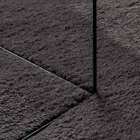 Tapijt HUARTE Antraciet 80 x 150 cm Polyester 8